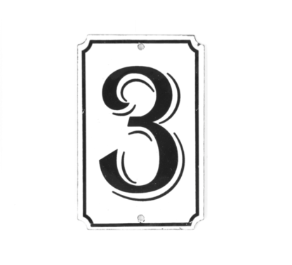 Enamel Number - 3