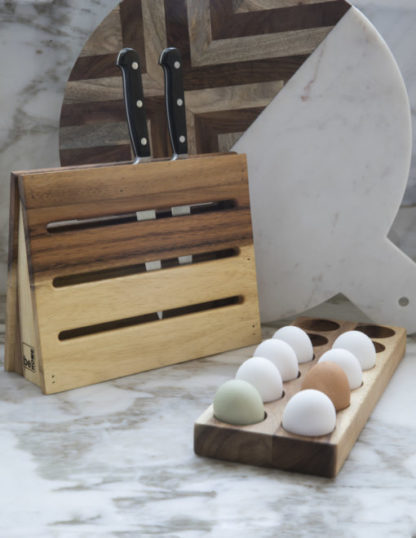 Acacia Egg Holder Dozen