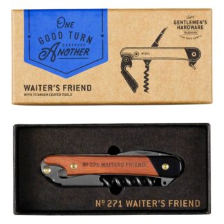 Vintage Waiter's Friend corkscrew with its original packaging.