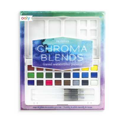 Chroma Blends Travel Watercolor palette