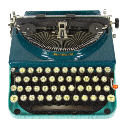 Vintage Typewriter 750 Piece Shaped Puzzle - Image 2