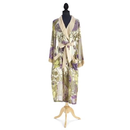 Thistle Purple Robe Gown