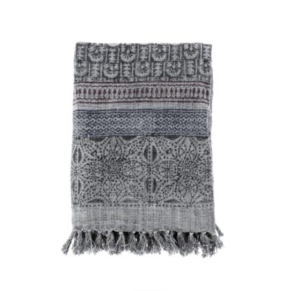 Fortuna Block Print Throw