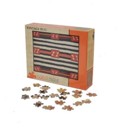 Vintage Rug Puzzle - orange