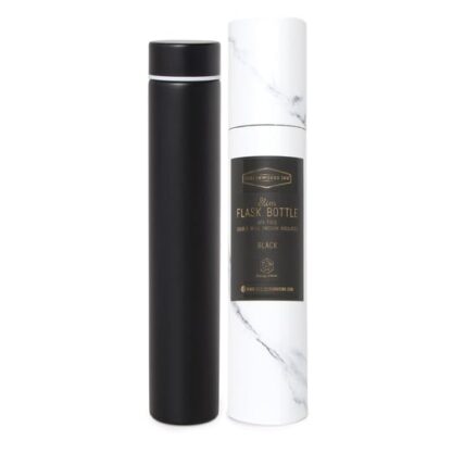 Slim Flask Bottle in Black