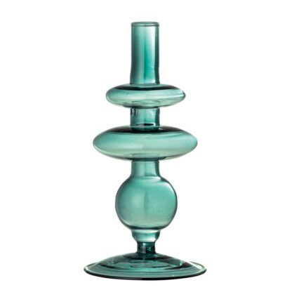 Green Glass Vase