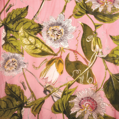Passion Flower Pink Short Kimono - Image 2