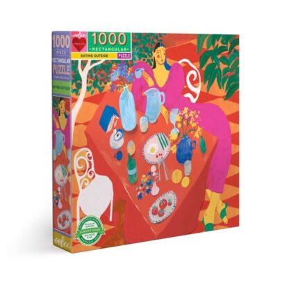 Eating Outside 1000 Piece Puzzle