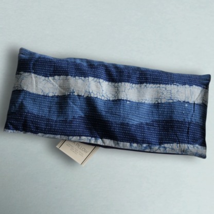 Spa Pillow - Indigo Stripes