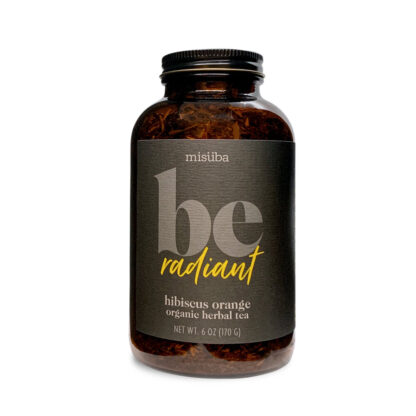 be radiant hibiscus orange tea