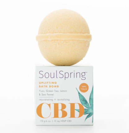 Soul Spring Uplifting CBD Bath Bomb