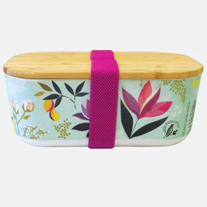 Floral Bamboo Lunch Box Nathan Co 