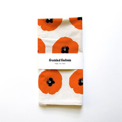 Poppy Tea Towel