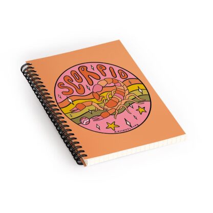 Scorpio Spiral Bound Notebook