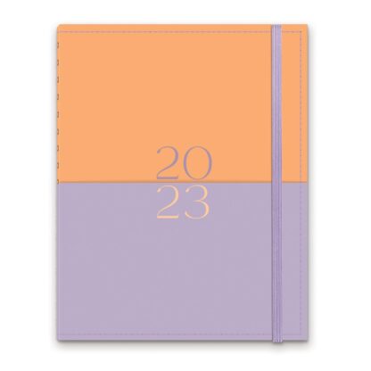 Orange & Lavender 2023 12-Month Planner