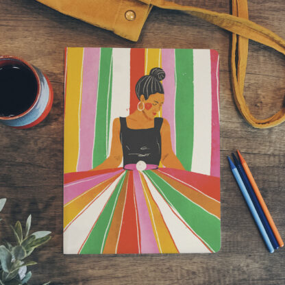 Rainbow Girl Notebook