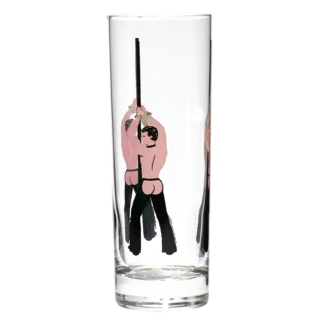 Male Stripper Glass