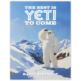 Best Yeti Birthday