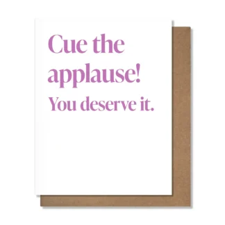 Cue The Applause