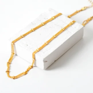 Gold Satellite Necklace
